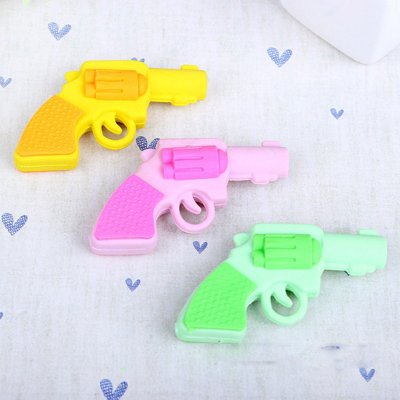 ยางลบปืน [สุ่มสี] ชิ้นละ 3 บาท Ohwowshop