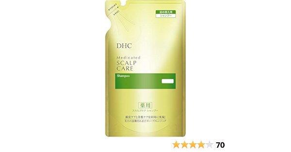 DHC Medicated Scalp Care Shampoo 400 ml. (Refill)