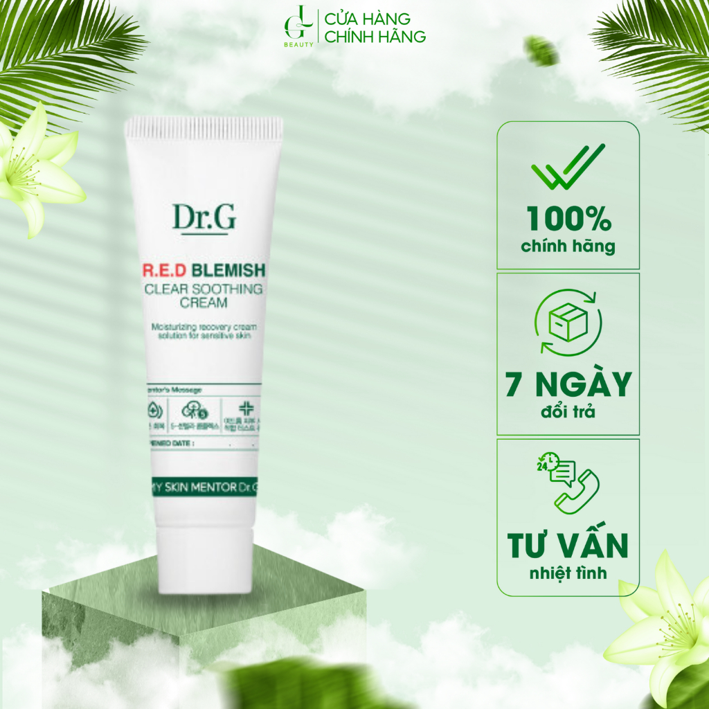 Dr.G R.E.D Blemish Clear Soothing Cream 10 ml.