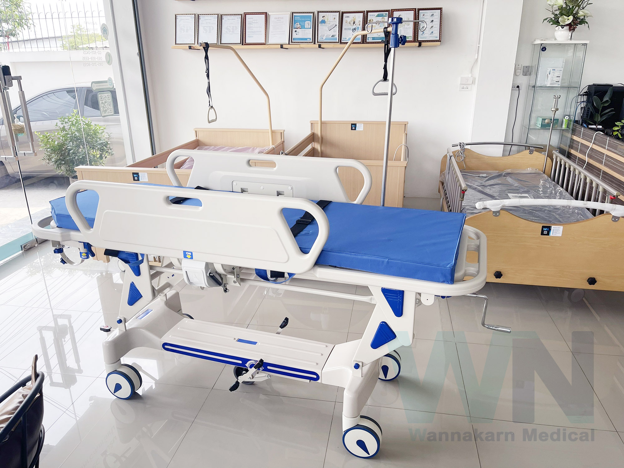 รถเข็นเคลื่อนย้ายผู้ป่วย Transfer trolley Model MK-C-I