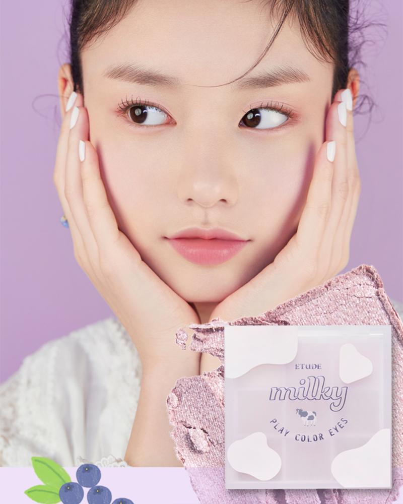 Etude House Play Color Eyes Palette Milky New Year #Blueberry Milk