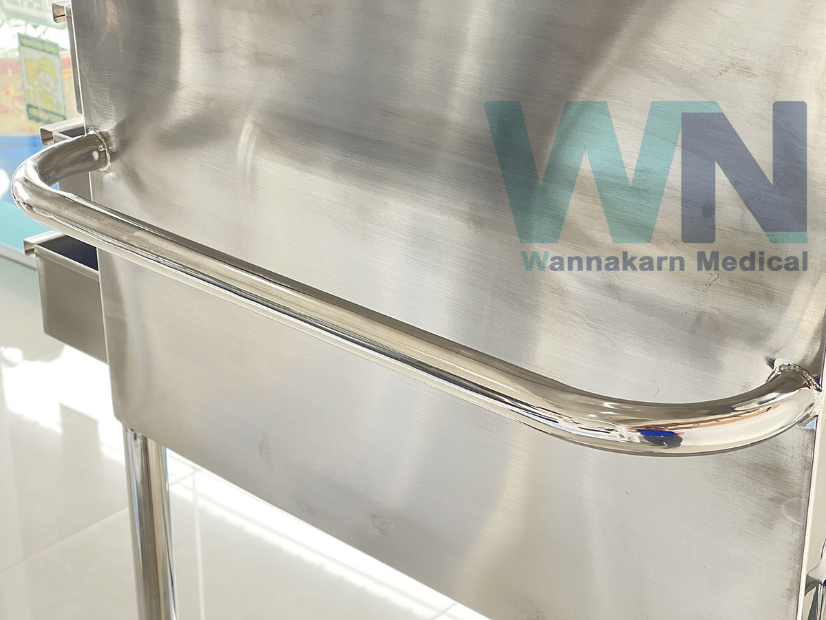 รถเข็นจ่ายยา 40 ลิ้นชัก Stainless