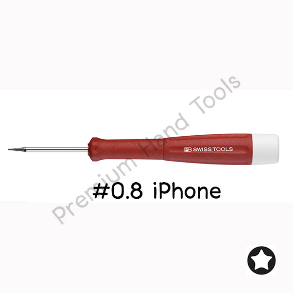PB Swiss Tools PB 8129.0.8-40 ไขควงขัน iPhone ปาก 5 แฉก ตูดหมุนได้