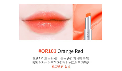 ํYou Need Me Candy Honey Lip Balm 3.8 g #002 Orange Red (ของแท้ ฉลากไทย)