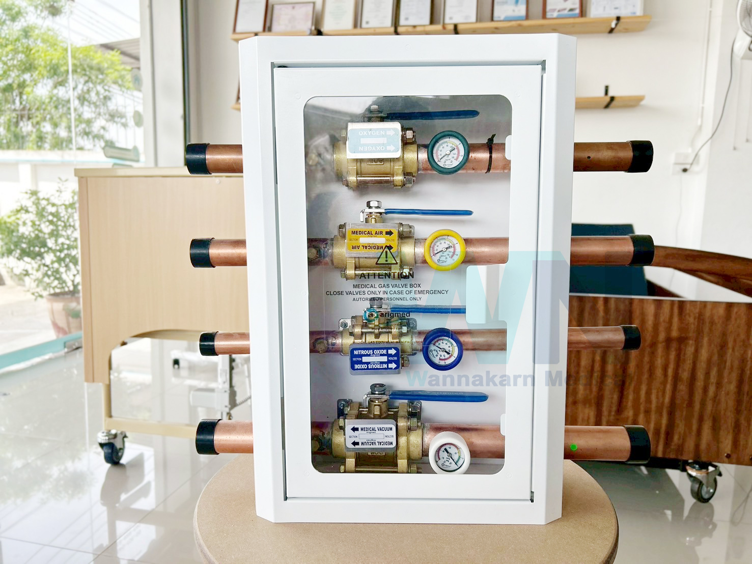 Arigmed Medical 4 Gas Zone Valve Box