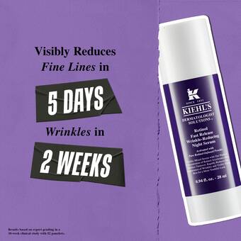 Kiehls Retinol Fast Release Wrinkle-Reducing Night Serum 28 ml + Powder 1 g. (Exp. August 2026)