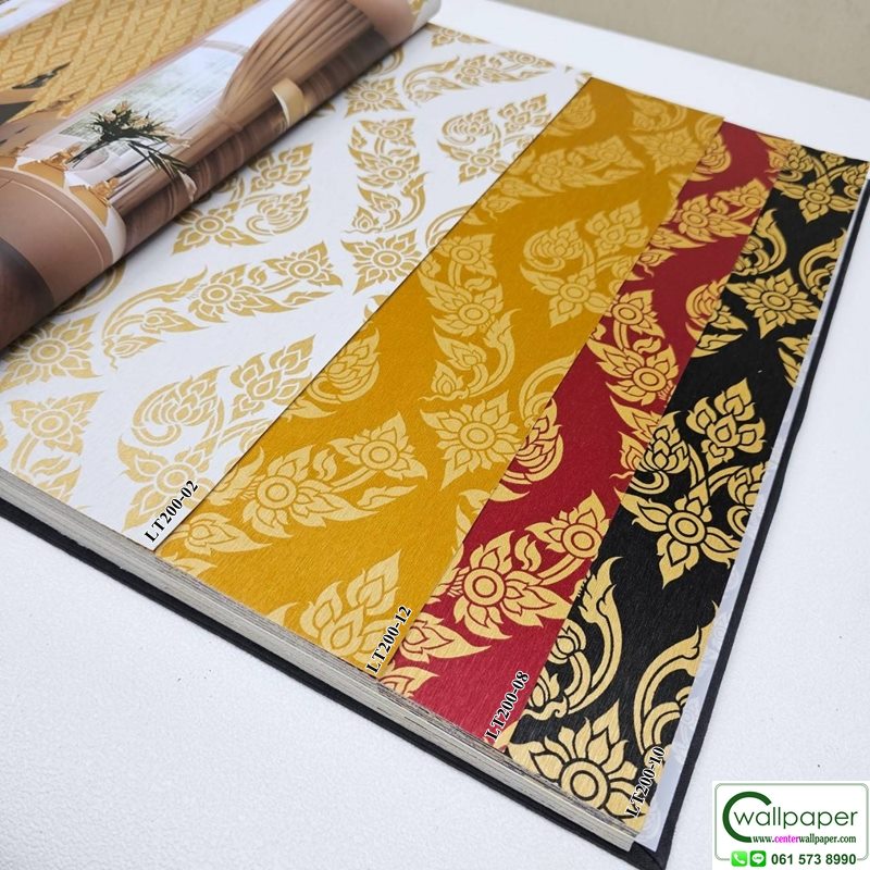 วอลเปเปอร์ลายไทย ลายกนก