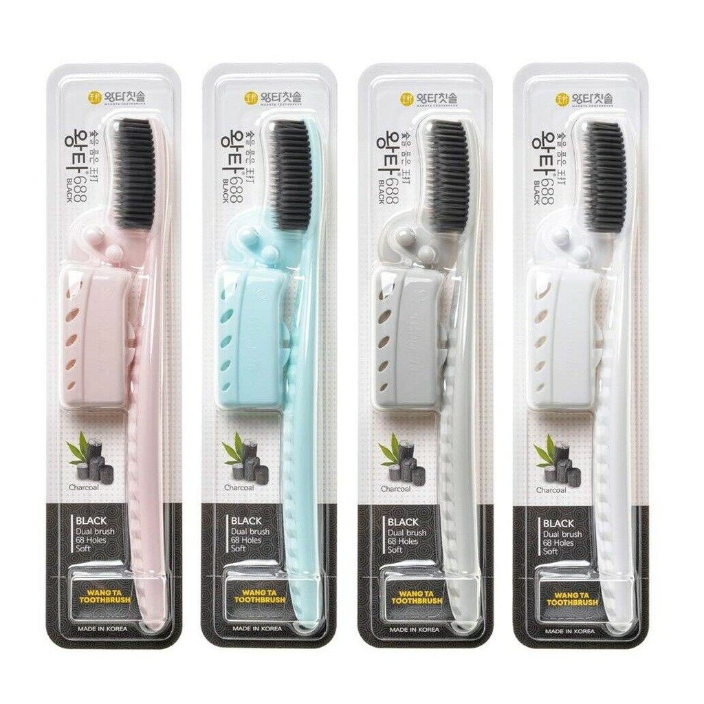 Denticon Wangta Charcoal Toothbrush (คละสี)