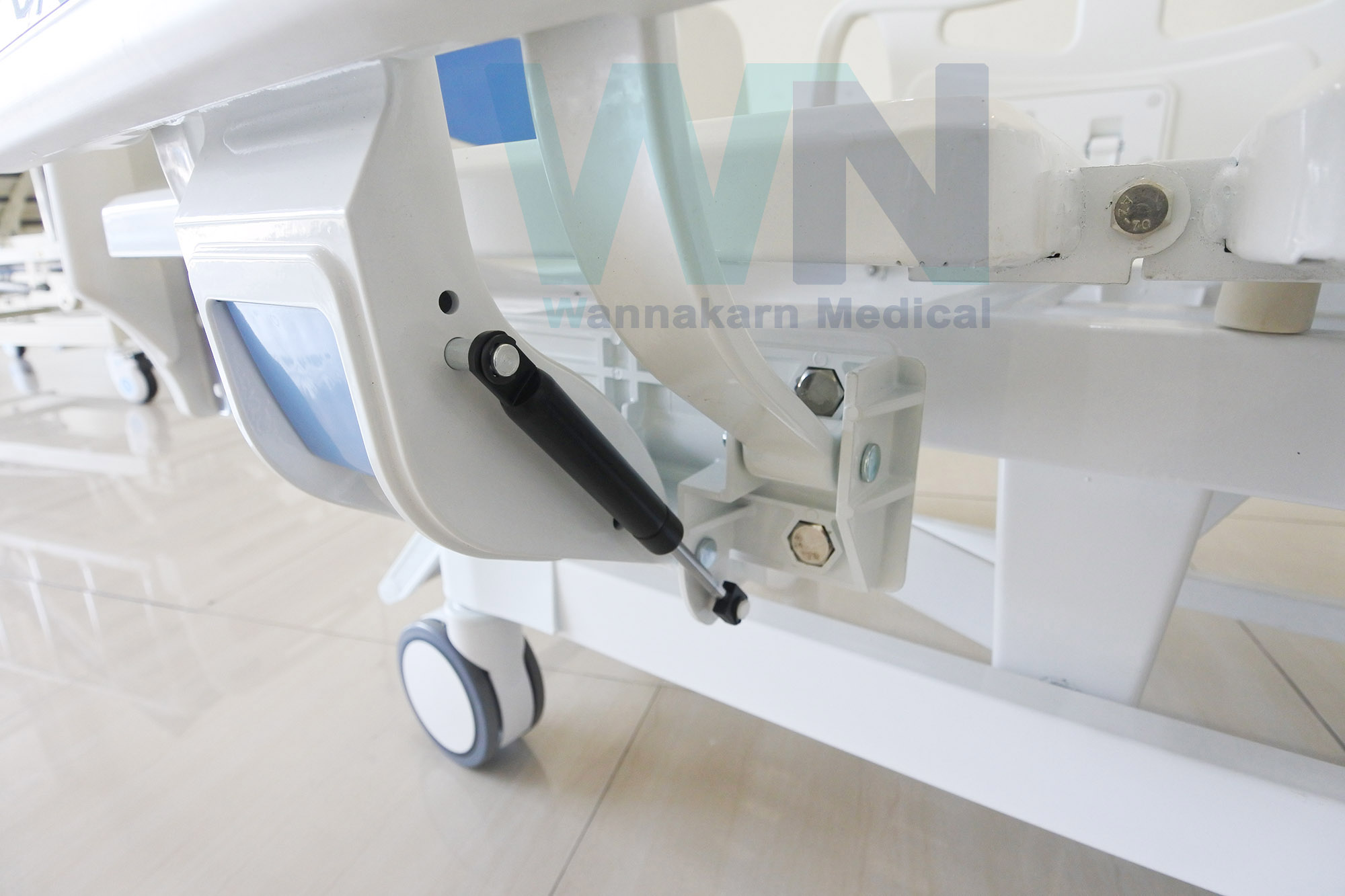 WN Electric Bed MODEL MK-C-06 เตียงผู้ป่วยปรับไฟฟ้า 3 Function ราวปีกนก พร้อมแบตเตอรี่