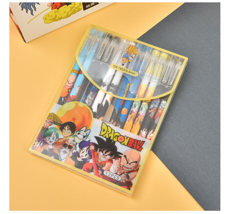 ⭐ปากกาลบได้ลาย⭐ การ์ตูนนักสู้ ไส้สีน้ำเงิน 0.5 (🎲สุ่มลาย) ชิ้นละ 6 บาท ✔️พร้อมส่ง Ohwowshop ลบได้ ปากกาเจลลบได้ เครื่องเขียน