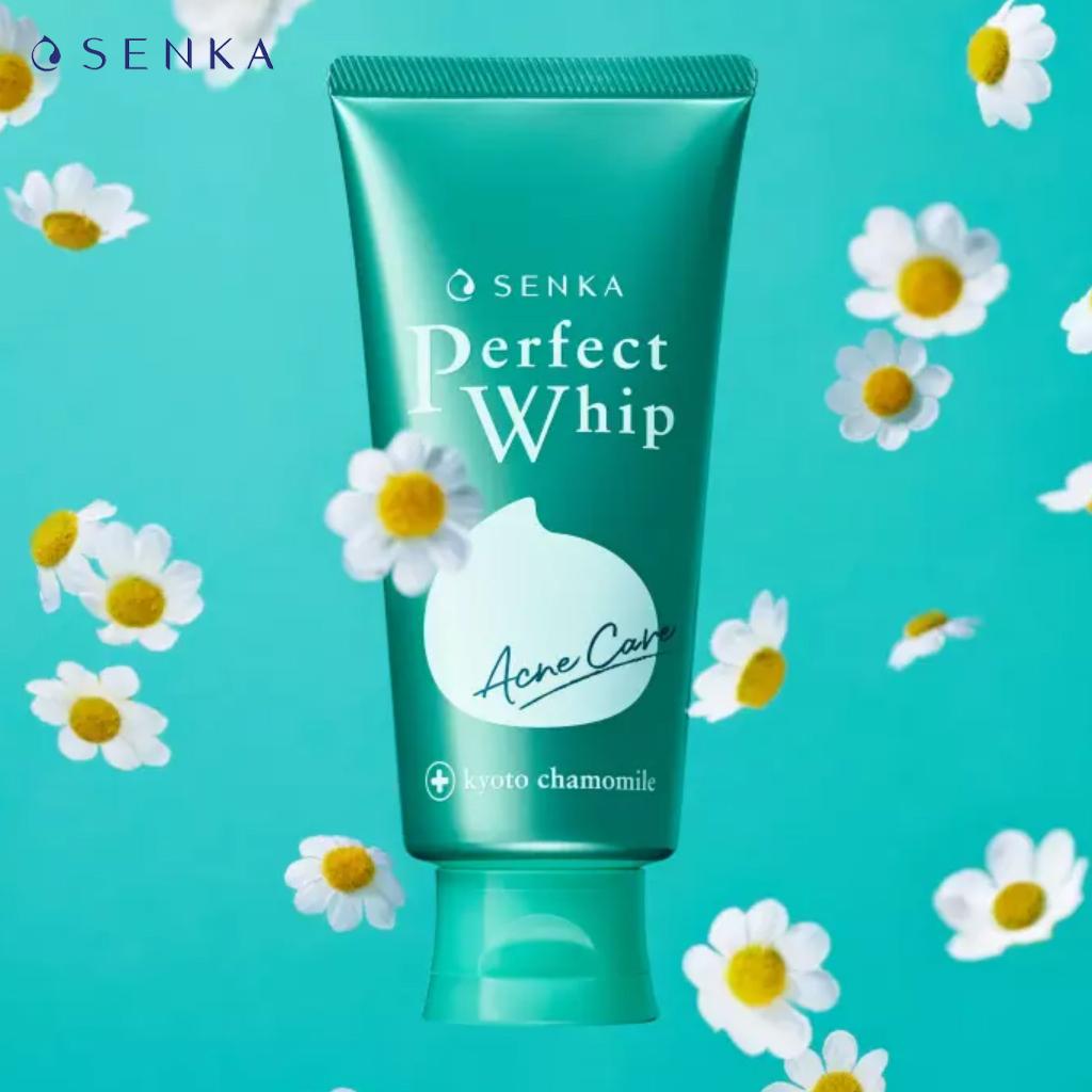 Senka Perfect Whip Acne Care Foam 100 g .