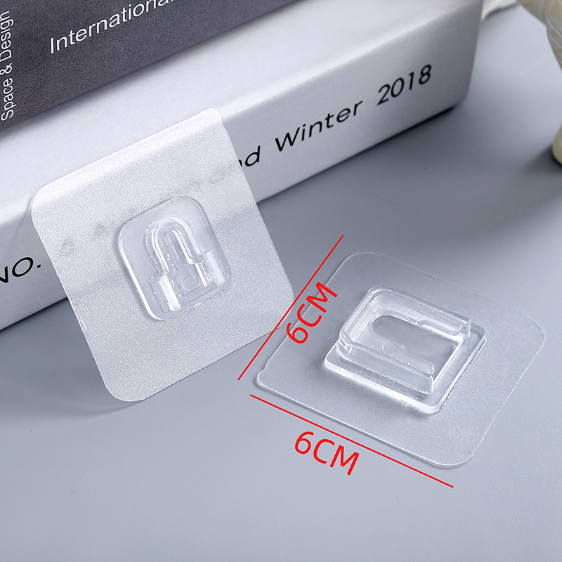 🔥STICK HOOK🔥 ตะขอติดผนัง ตะขอติดผนังแบบใส (🎲เลือกแบบ) ✔️พร้อมส่ง Ohwowshop ตะขอติดผนัง ตะขอแบบใส