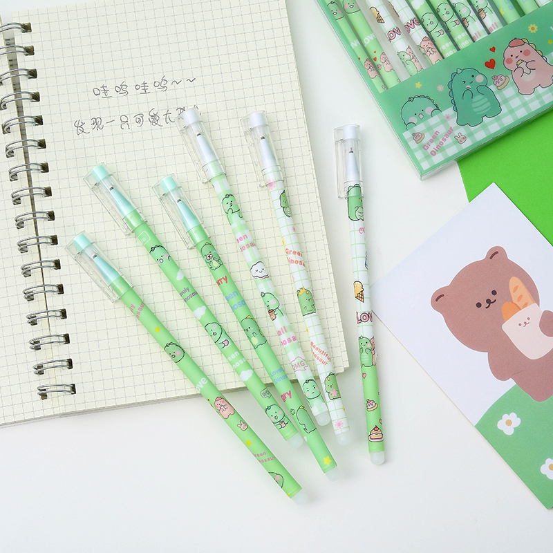 🌈😻ปากกาลบได้😻🌈Fantasy ไส้สีน้ำเงิน 0.38-0.5mm 📌คละลายตามแบบ ด้ามละ 6 บาท✔️พร้อมส่งOhwowshop ลบได้ เครื่องเขียน