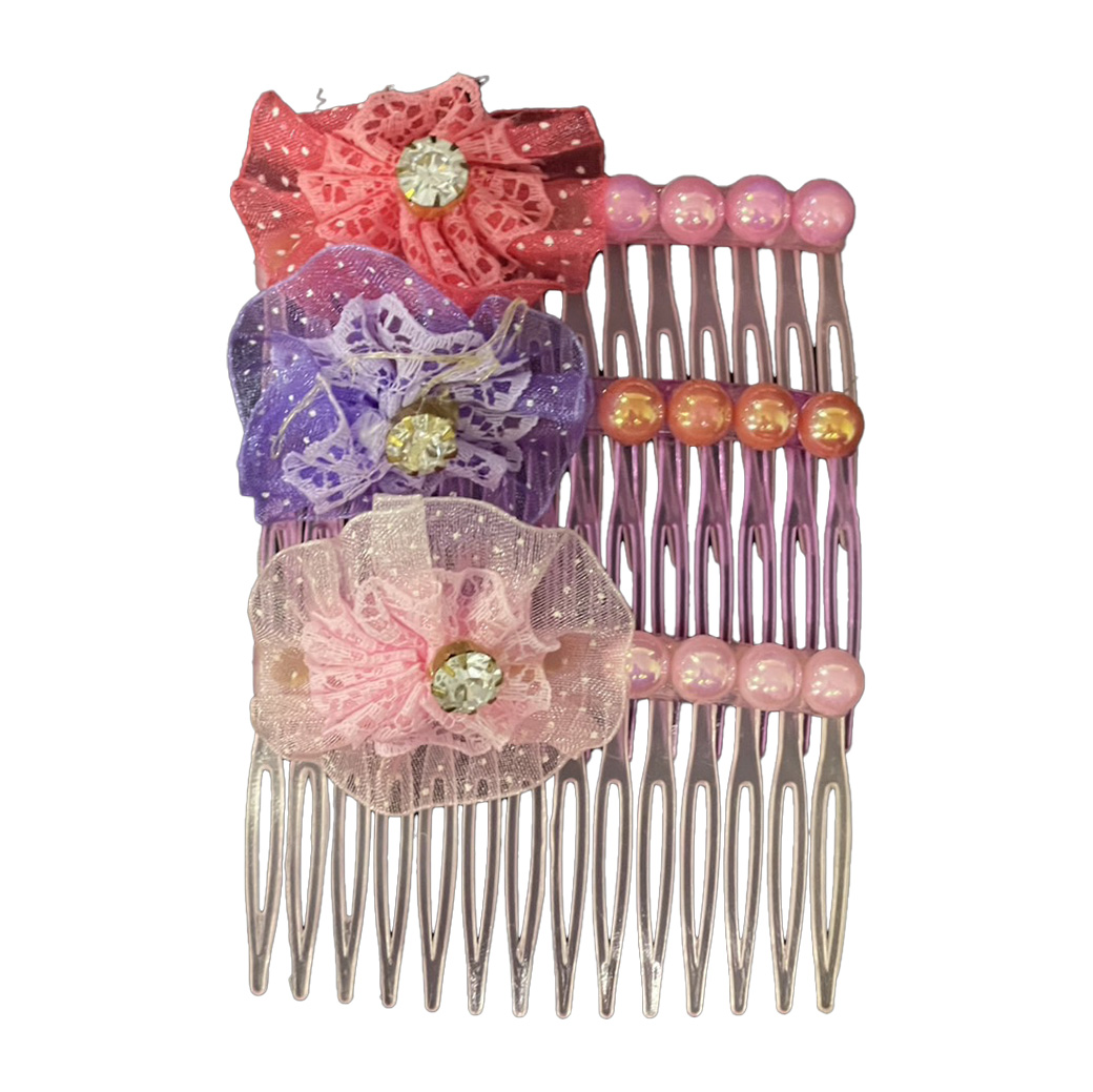 ✨หวีสับ หวีเสียบผมติดโบว์🧡แฟชั่นน่ารัก น้ำหนักเบา ไม่เจ็บศีรษะ📌สุ่มคละลาย✅พร้อมส่งในไทย ดีไซน์โบว์น่ารัก สีสันสดใส