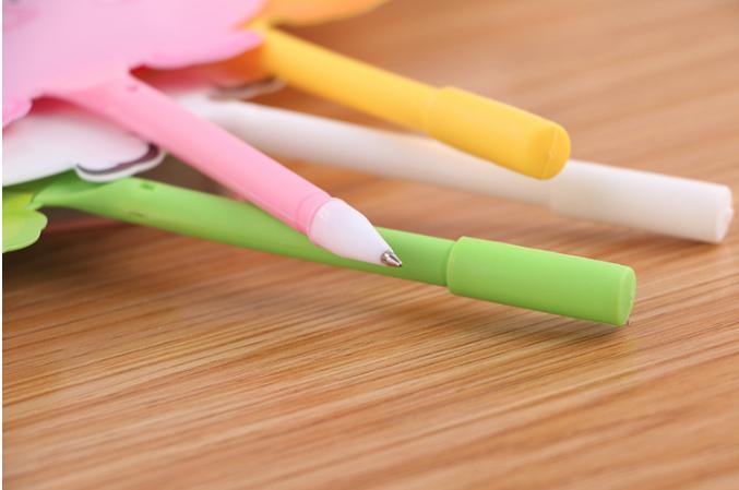 ปากกาพัดหน้าสัตว์ (ลูกลื่นน้ำเงิน) ด้ามละ 4 บาท ✔️พร้อมส่ง (🎲คละลาย) ปากกาเจล ปากกาแฟนซี