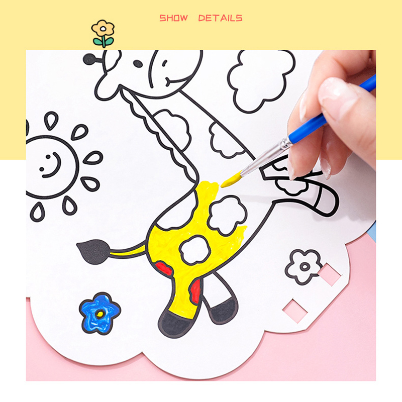 🌈พัดมือศิลปะ🌈ของเล่น พัดจีน พัดรูปทรง📌คละลาย เริ่มตั้นที่ 3 บาท✅พร้อมส่งOhwowshop อุปกรณ์ สี ศิลปะ เครื่องเขียน