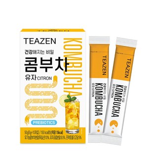 Teazen Kombucha # Citron (1 กล่อง 10 ซอง)