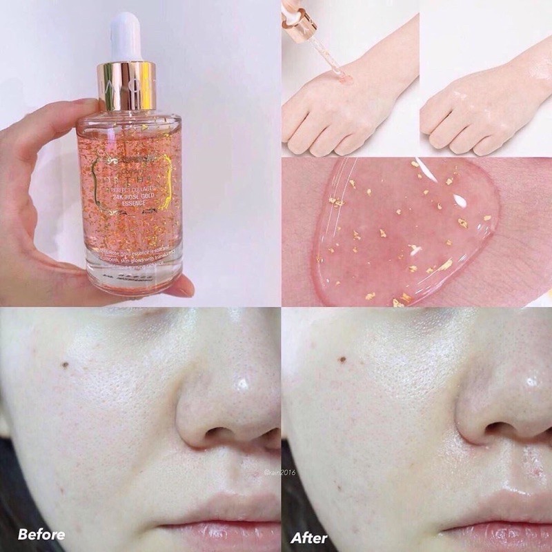 Coreana Orthia Perfect Collagen 24K Rose Gold Essence 50 ml.