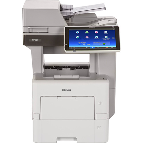 RICOH เครื่องพิมพ์เลเซอร์ ขาว-ดำ MP 601SPF