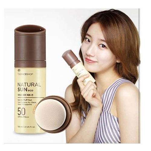 The Faceshop Natural Sun Eco Ice Air Puff Sun SPF 50+ PA+++