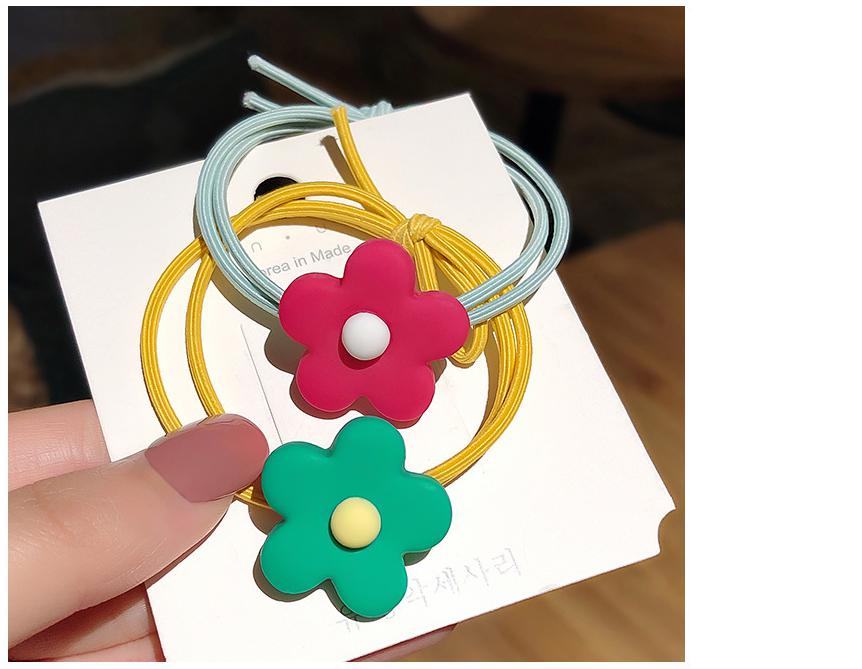 🔥 ยางรัดผมดอกบ๊วย ชิ้นละ 2 บาท ✔️พร้อมส่ง Ohwowshop หนังยางรัดผมเกาหลี ยางรัดผมไสต์เกาหลี