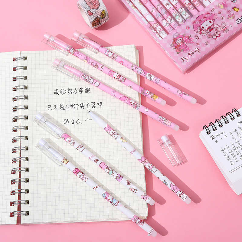 🌈😻ปากกาลบได้😻🌈Fantasy ไส้สีน้ำเงิน 0.38-0.5mm 📌คละลายตามแบบ ด้ามละ 6 บาท✔️พร้อมส่งOhwowshop ลบได้ เครื่องเขียน