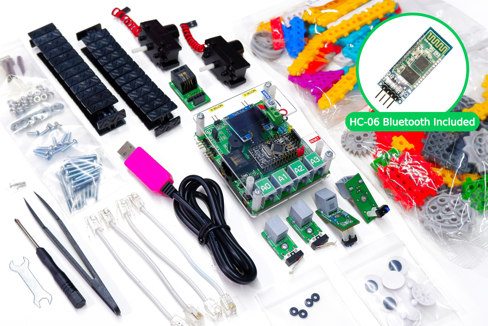 ROBOSTEP: Arduino Robot with Block Programming