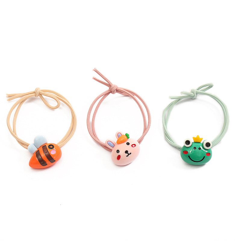 🌈ยางยืดรัดผม🌈ตัวการ์ตูนสัตว์มินิมอล พลาสติก📌เลือกลาย ชิ้นละ 3 บาท ✔️พร้อมส่ง Ohwowshop ยางยืด ยางมัดผม ยางยืดรัดผมเกาหลี ยางรัดผม