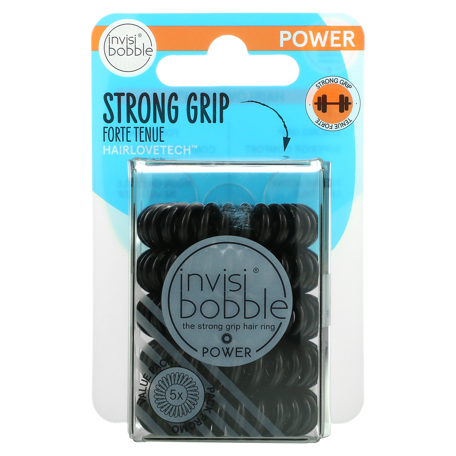 Invisibobble Power Power True Black 5 Count