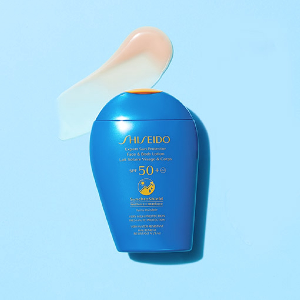 Shiseido Sun Care Expert Sun Protector Face & Body Lotion 150 ml.
