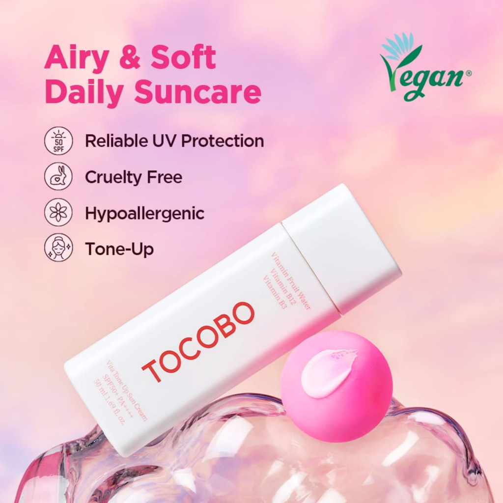TOCOBO Vita Tone Up Sun Cream SPF50+ PA++++ 50 ml.