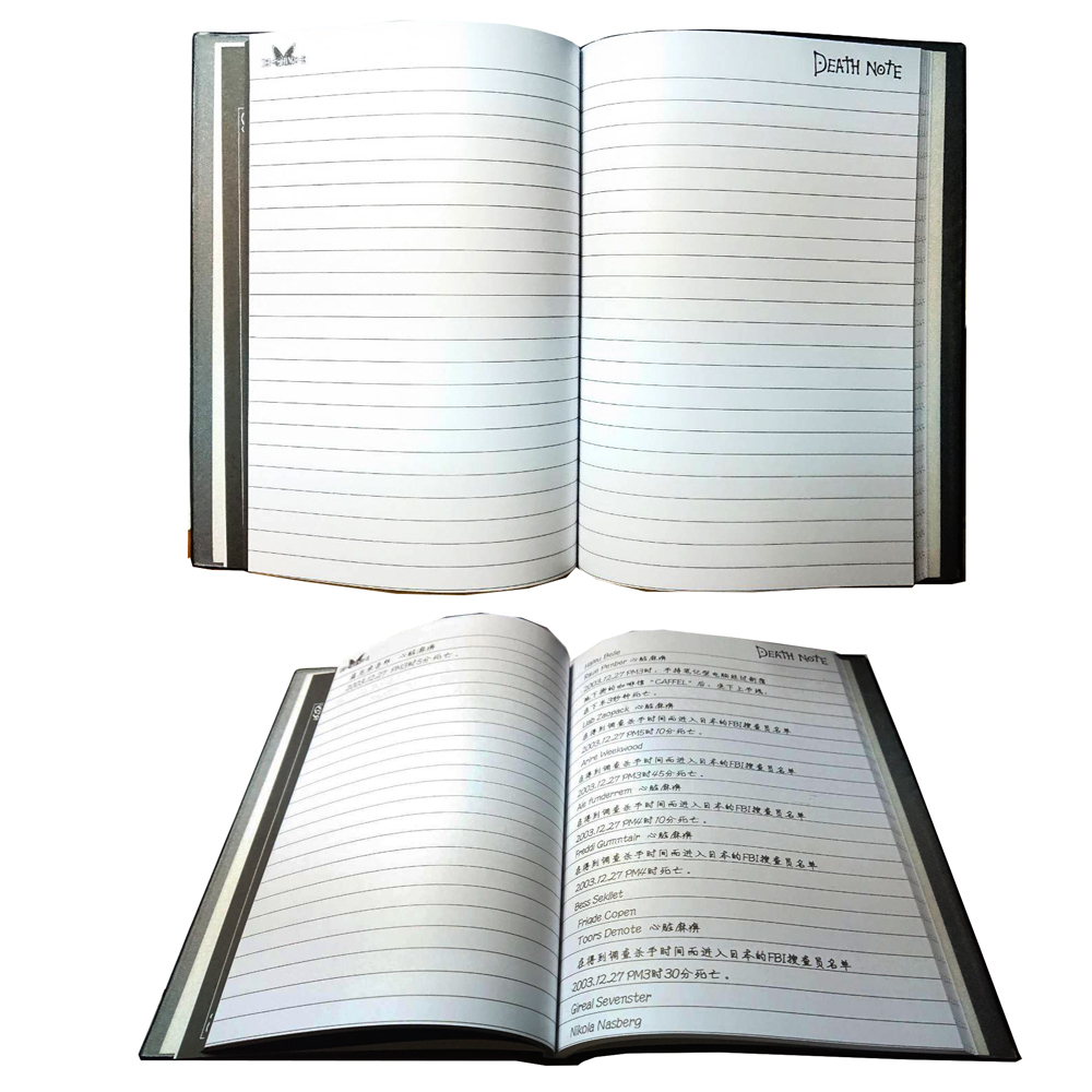 สมุด Death Note + Postcard 16 ใบ ชุด B