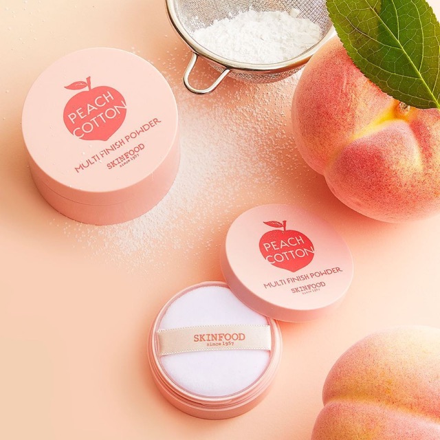 Skinfood Peach Cotton Multi Finish Powder 15 g.