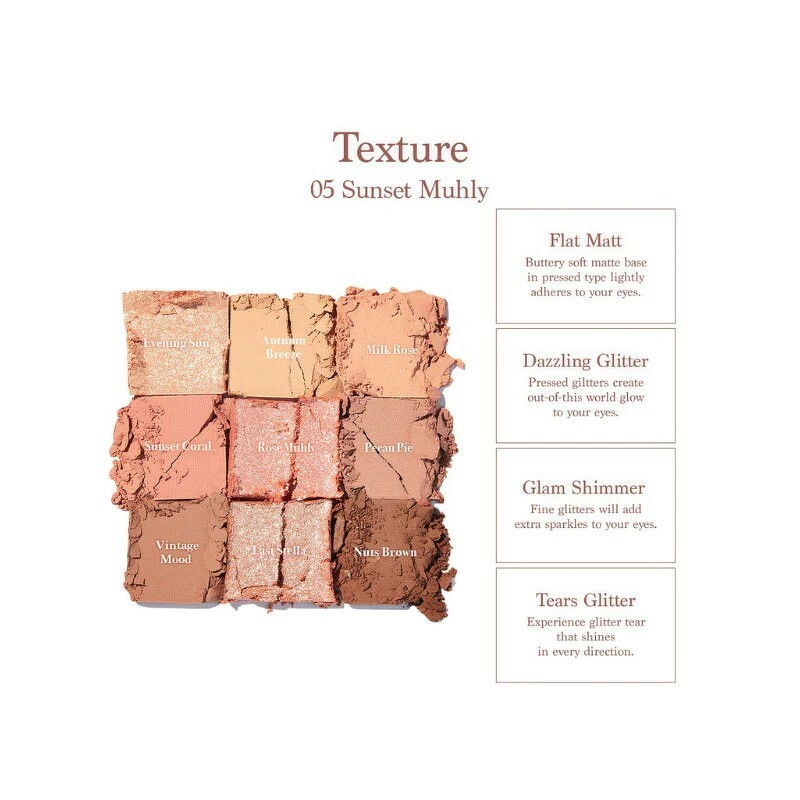 Dasique Shadow Palette 7 g. #05 Sunset Muhly