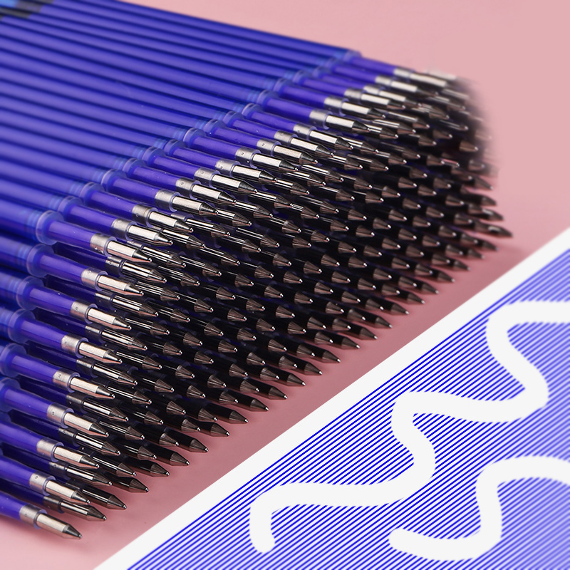 🔵ไส้ปากกาลบได้แบบกด🔵Erasable pen ไส้สีน้ำเงิน 0.5 ราคา 2 บาท/แท่ง ✔️พร้อมส่ง Ohwowshop ลบได้ ไส้ปากกา ปากกากด เครื่องเขียน