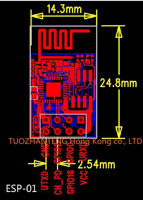 ESP8266 ESP-01 Serial WIFI Module