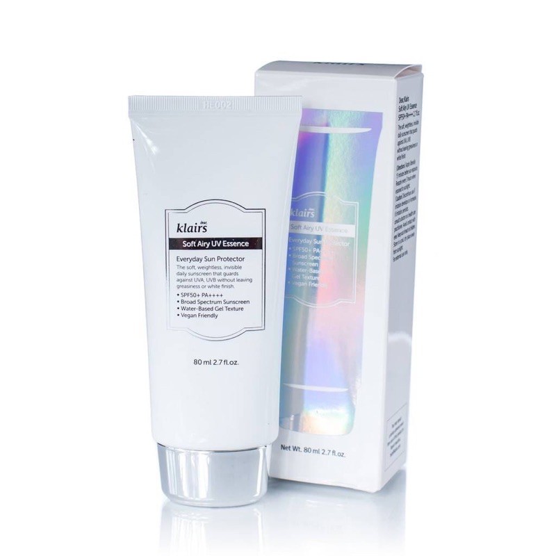 Dear Klairs Soft Airy UV Essence SPF 50 PA ++++ 80 ml.