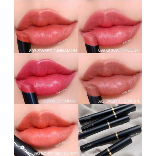 M.A.C Powder Kiss Velvet Blur Slim Stick 2 g. #893 Sweet Cinnamon