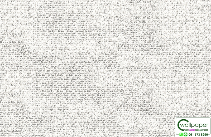 วอลเปเปอร์ติดผนังลายผ้า สีขาว No.65612-1