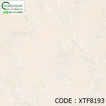 วอลเปเปอร์ติดผนังลายหลุยส์ใบไม้ No.XTF8193