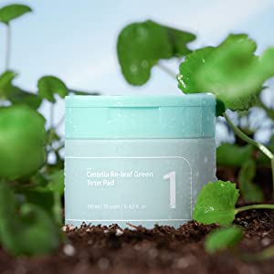 Numbuzin No.1 Centella Re-leaf Green Toner Pad 70 Pads