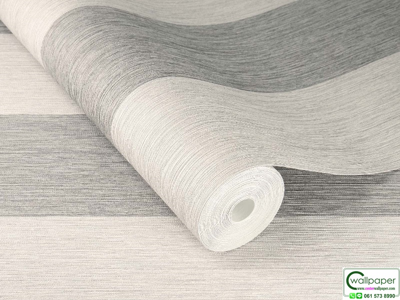 วอลเปเปอร์ลายทางสีเทาเข้มสลับสีเทาอ่อน