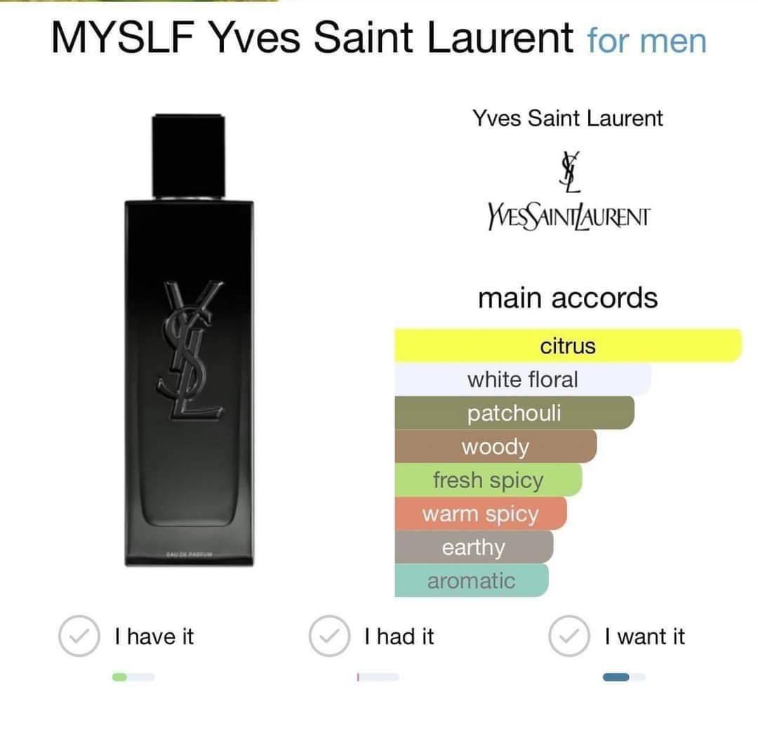 YSL Myself EDP 100 ml.
