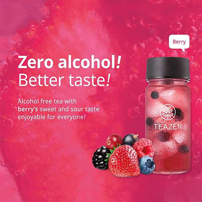Teazen Kombucha # Berry (1 กล่อง 10 ซอง)
