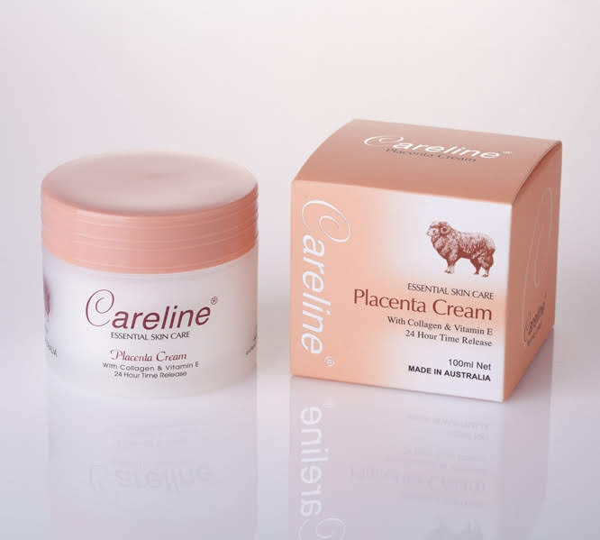 Careline Placenta Cream With Collagen & Vitamin E 100 ml.