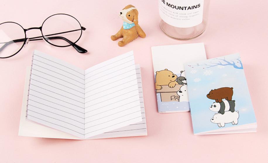 📚สมุดรวมลายการ์ตูน happy lovers ลายเส้น ชิ้นละ 2 บาท ✔️พร้อมส่ง (🎲สุ่มลาย) Ohwowshop สมุด เครื่องเขียน