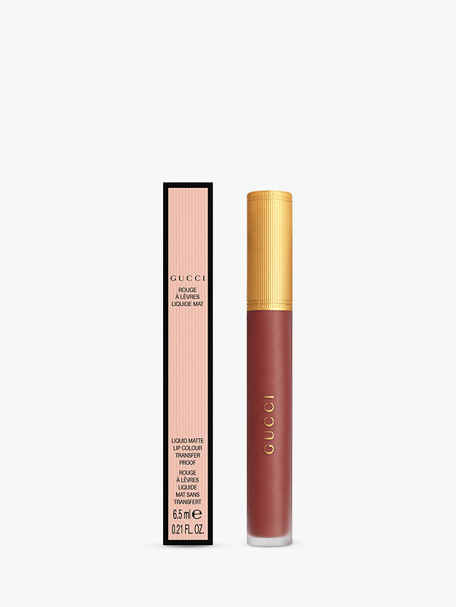 Gucci Lipstick Rouge A Levres Liquid Mat Lip Colour 6.5 ml. #203 Mildred Rosewood