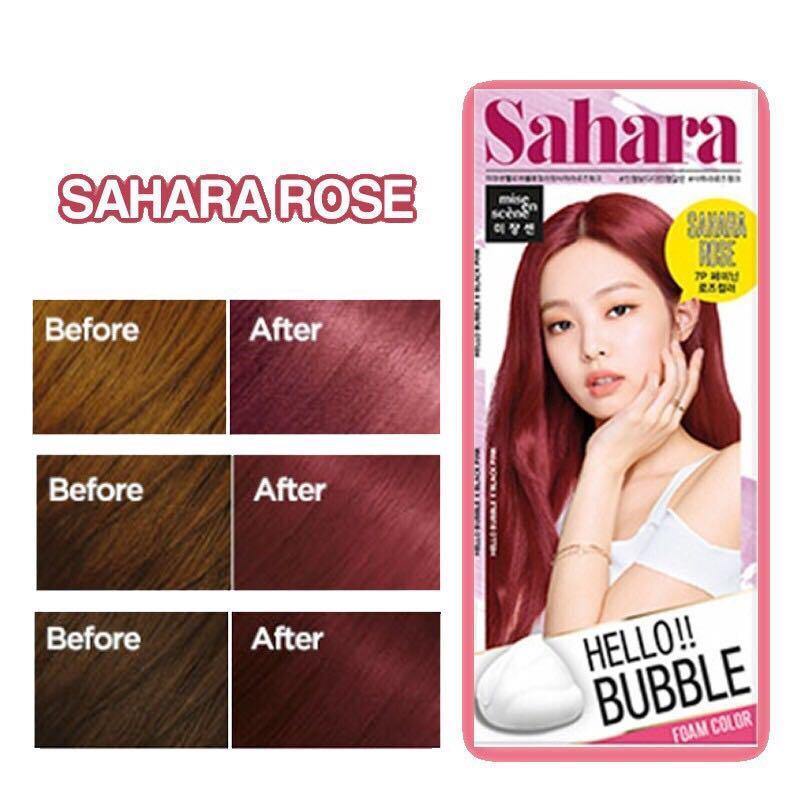 Mise en Scene Hello Bubble x Blackpink (7P Sahara Rose Pink)