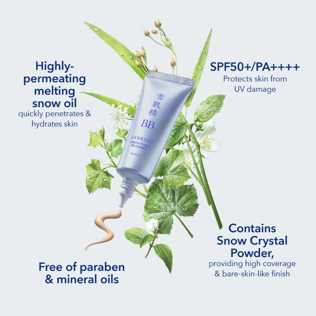 Kose Sekkisei Brightening BB Essence SPF50+ PA++++ 30 g. #01 Light Ochre
