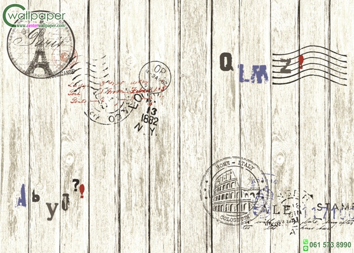 วอลเปเปอร์ติดผนังลายไม้ราคาถูก